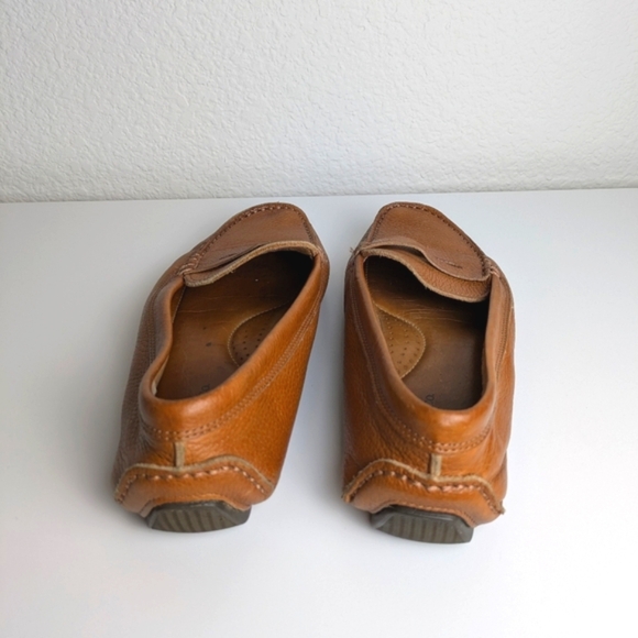 G.H. Bass & Co. Missy Leather Penny Loafers Size 7.5 Tan Preppy Work - Picture 3 of 10